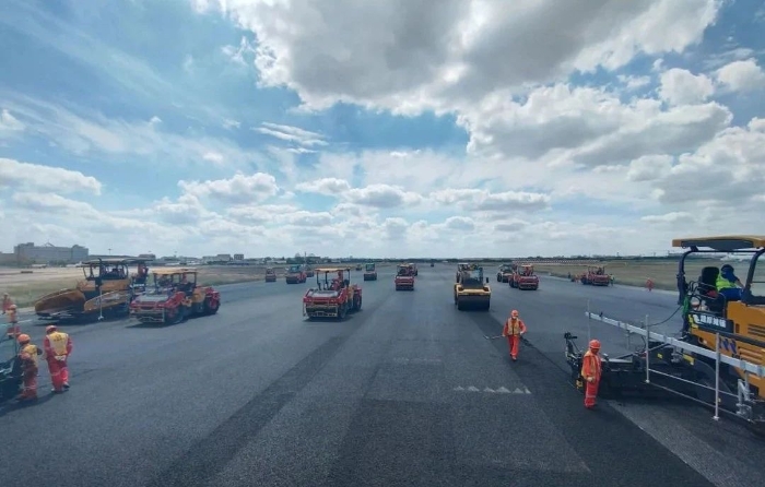 15天、26.6萬平方米、45000噸！難！難！難！戰(zhàn)！戰(zhàn)！戰(zhàn)！