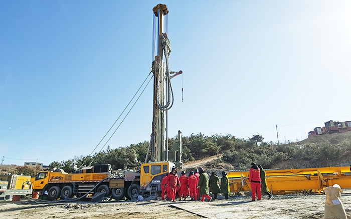 山東棲霞金礦救援，徐工全力以赴！