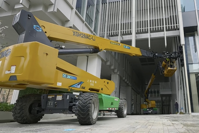 徐工產(chǎn)品，給力！XGH28AC-Li施工紀(jì)實(shí)