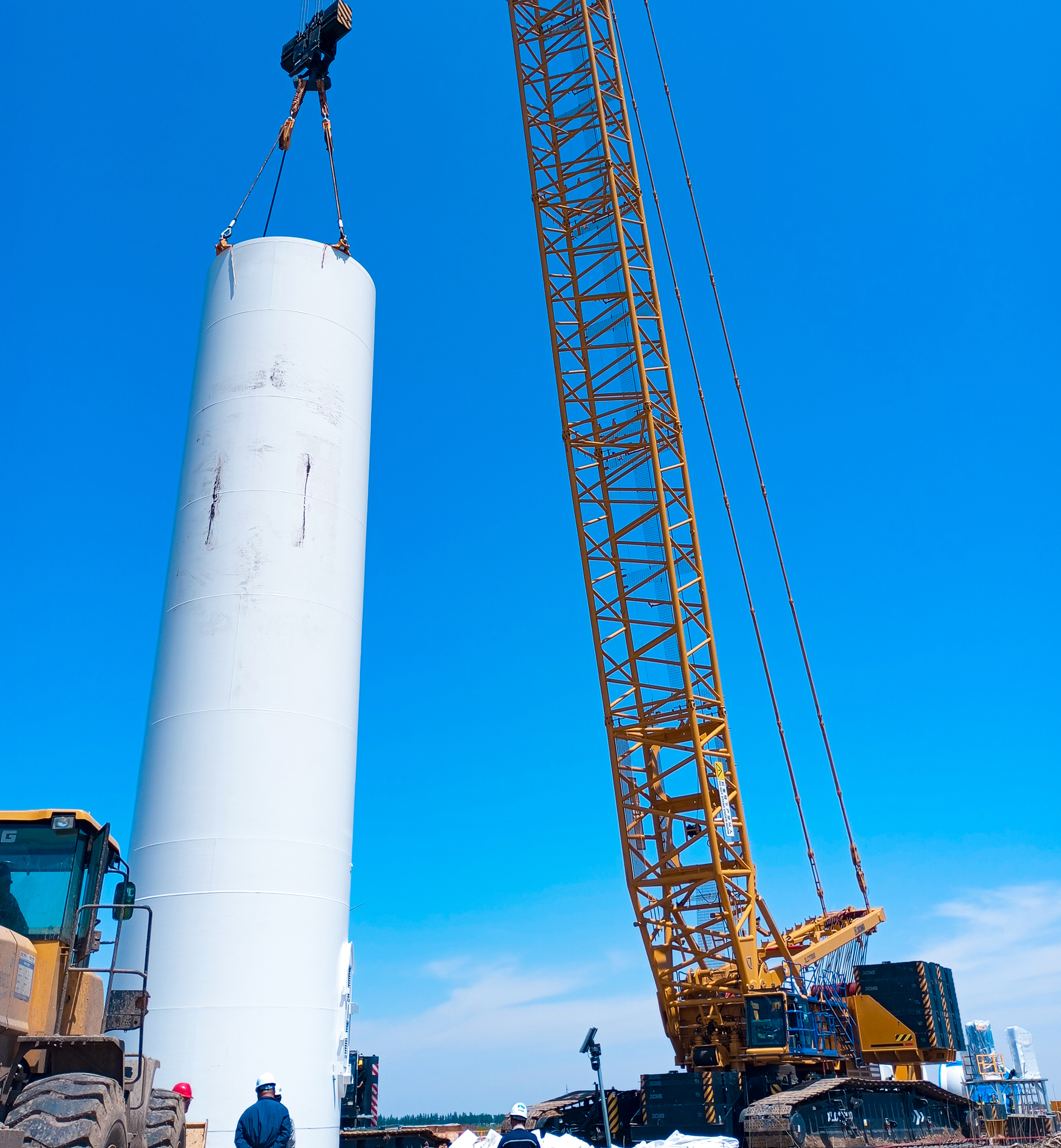 【全球之履】錦州站！XLC17000助力大型風電工程建設