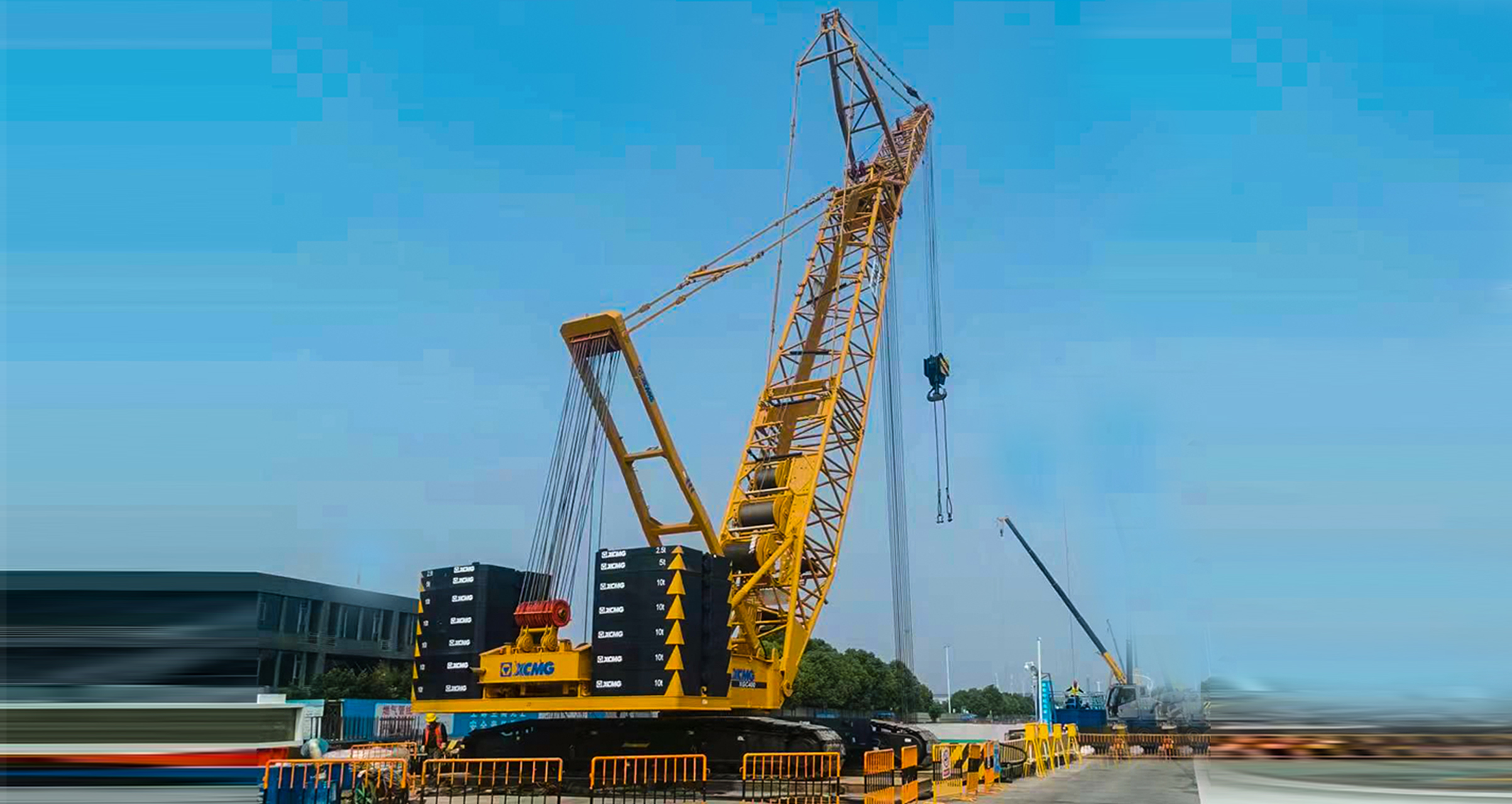 【全球之履】德陽站！XGC400助力鐵路線盾構(gòu)機(jī)安裝~