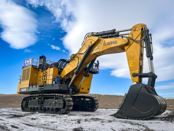 可動率超95%！徐工XE2000礦用挖掘機好評如潮