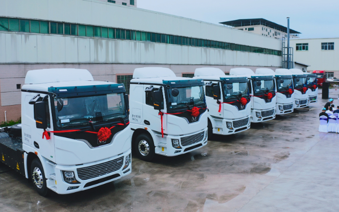 預(yù)見“梅”好！百臺徐工底置充電牽引車奔赴廣東梅州