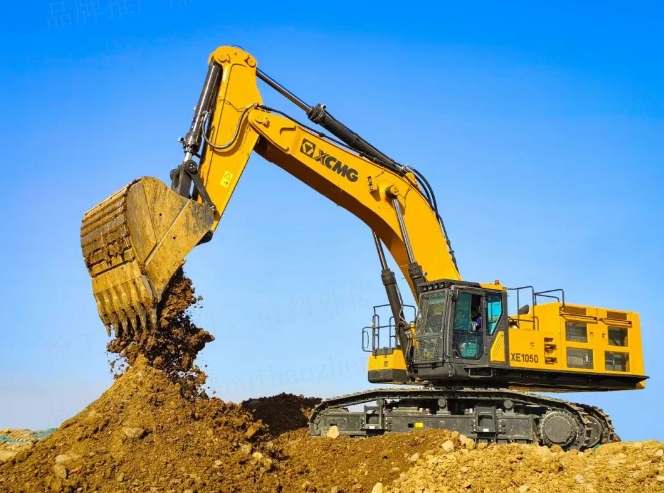 徐工礦用挖掘機XE1050——重載高效，百噸王者！