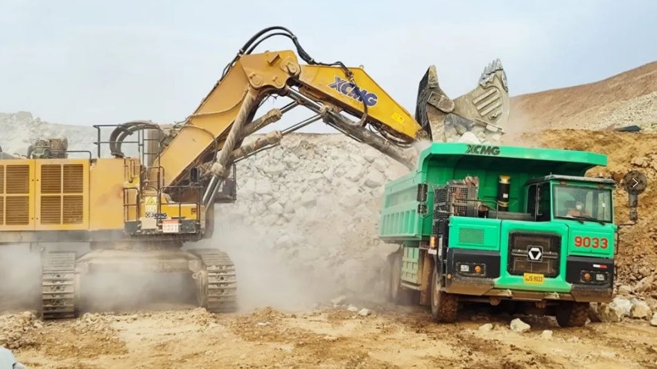 綠色高效+駐礦服務(wù)，徐工礦山機械真給力！