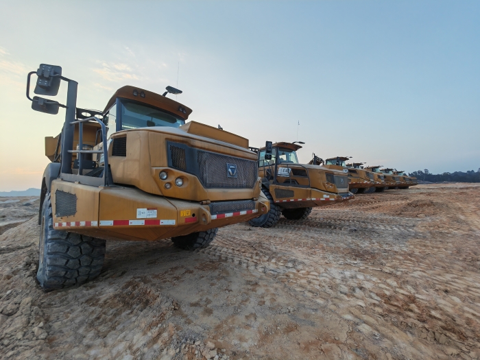 徐工XDA45助力東南亞基礎(chǔ)建設(shè)