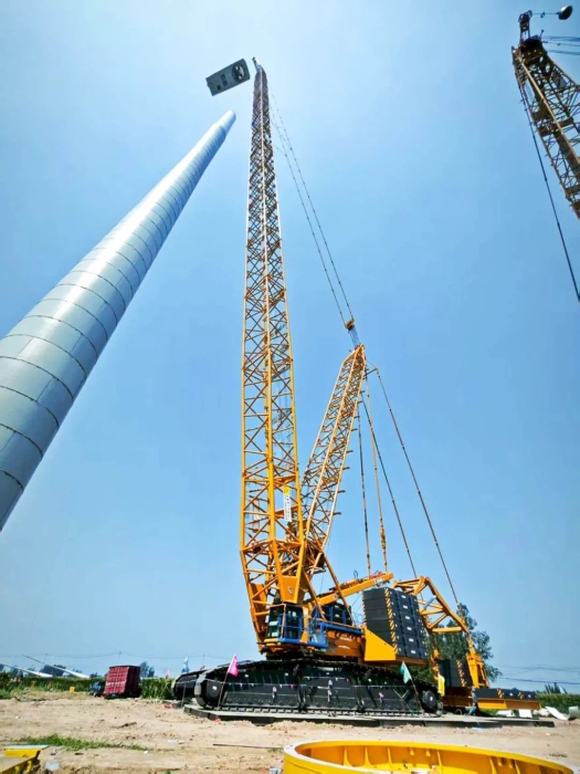 40分鐘精準就位！徐工新品XLC15000M實戰(zhàn)首秀~