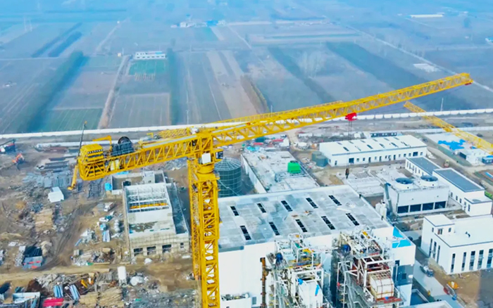 又一超大噸位！ 徐工塔機(jī)助力城市綠色升級