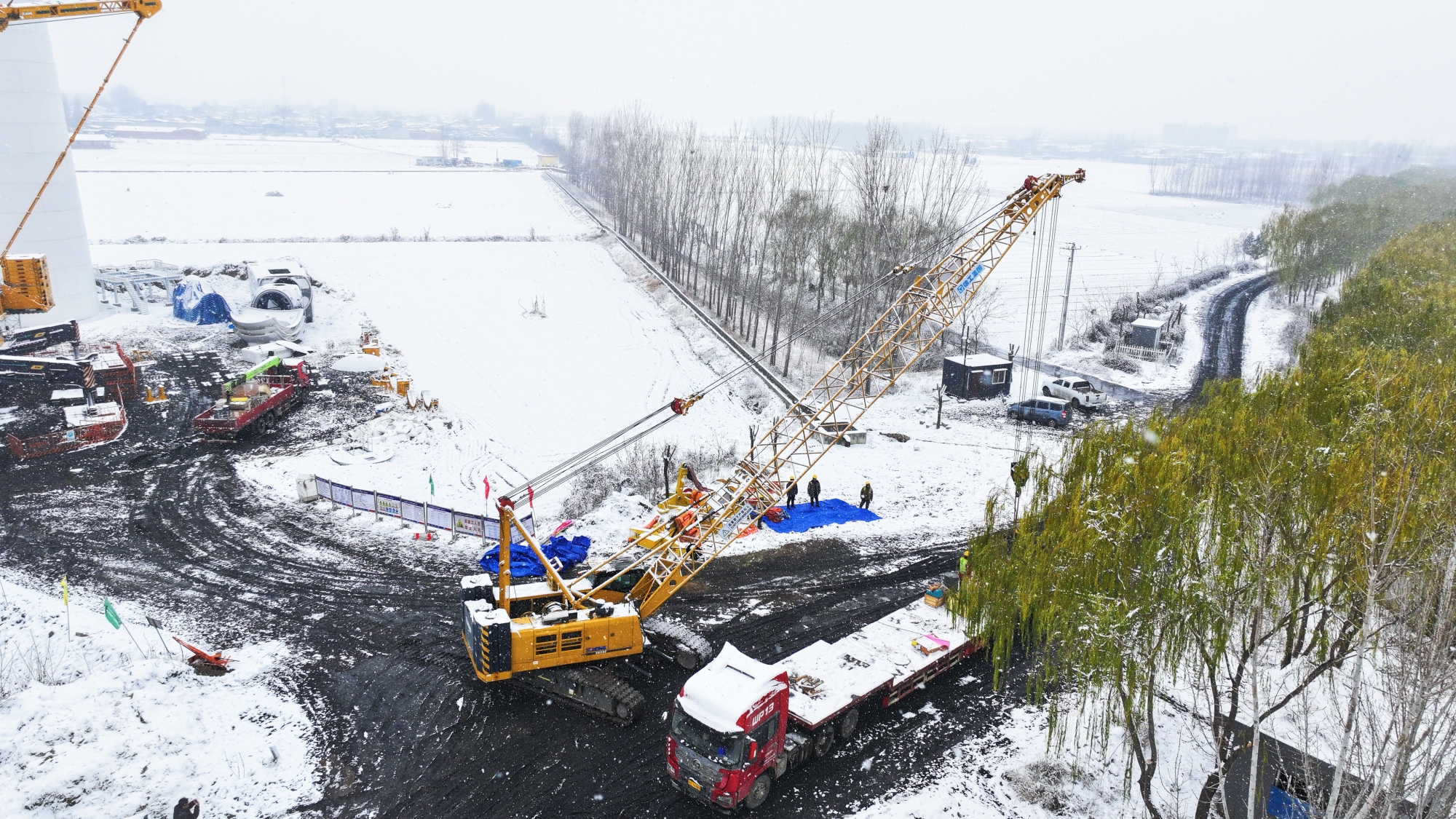 風雪見證可靠｜揭秘“全球第一吊”背后的硬核副手！