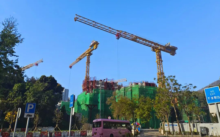 徐工XGT1100H-52S助建香港公屋，擎起民生家園