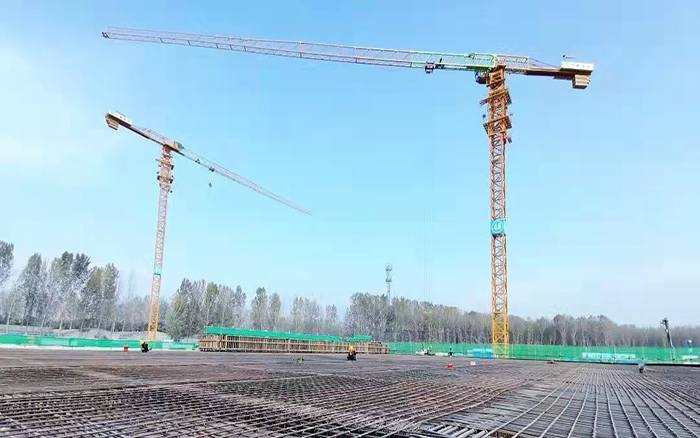 徐工群塔助建黃河國(guó)家博物館項(xiàng)目
